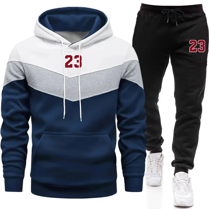 Winter Clothes - New Tracksuit for Man Casual Hooded