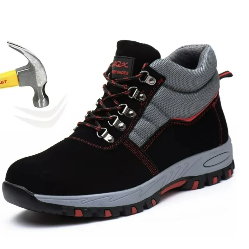 Winter Clothing Material - High Quality Men Safety Boots Work