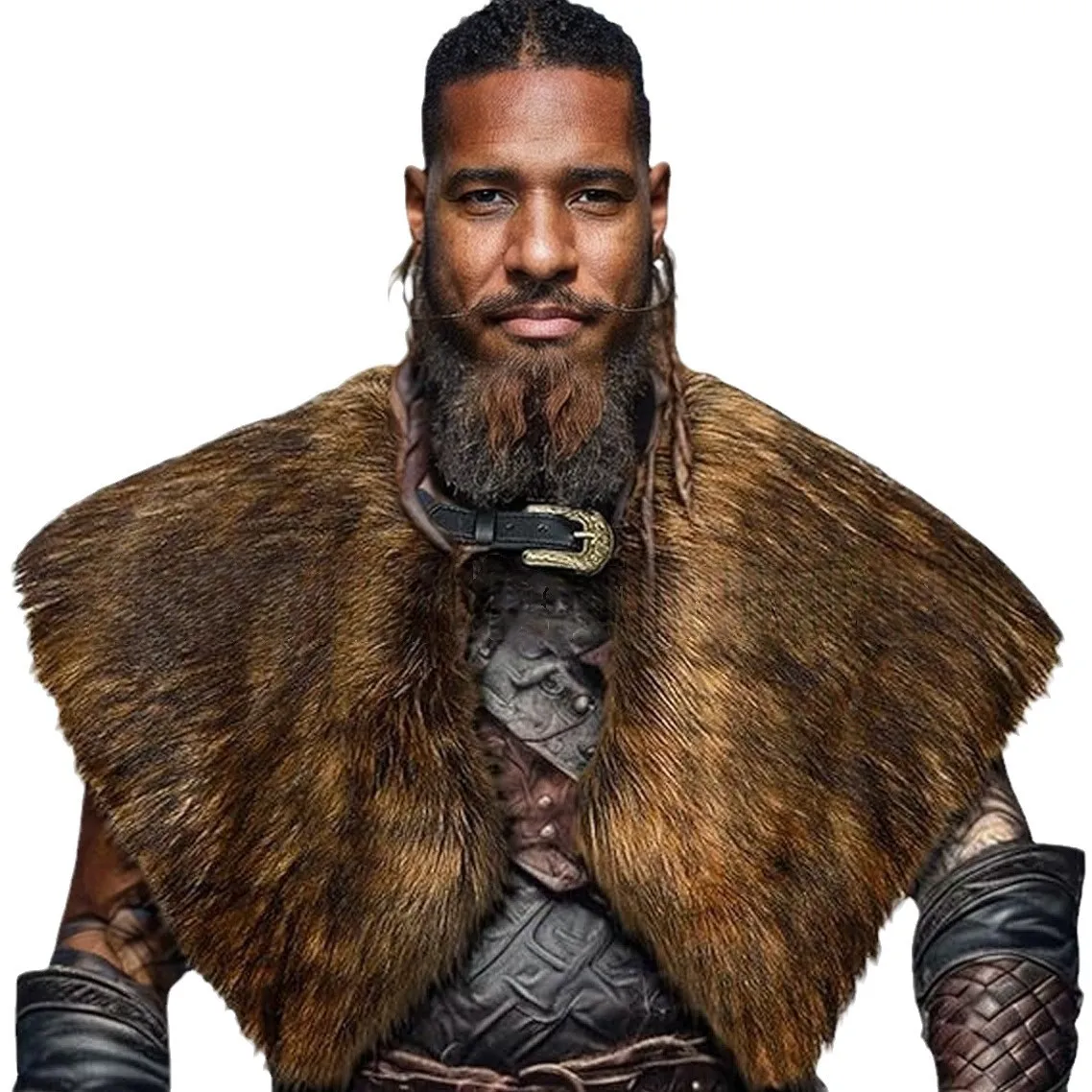 Winter Clothing Accessories - Halloween Fur Collar Winter Clothing King