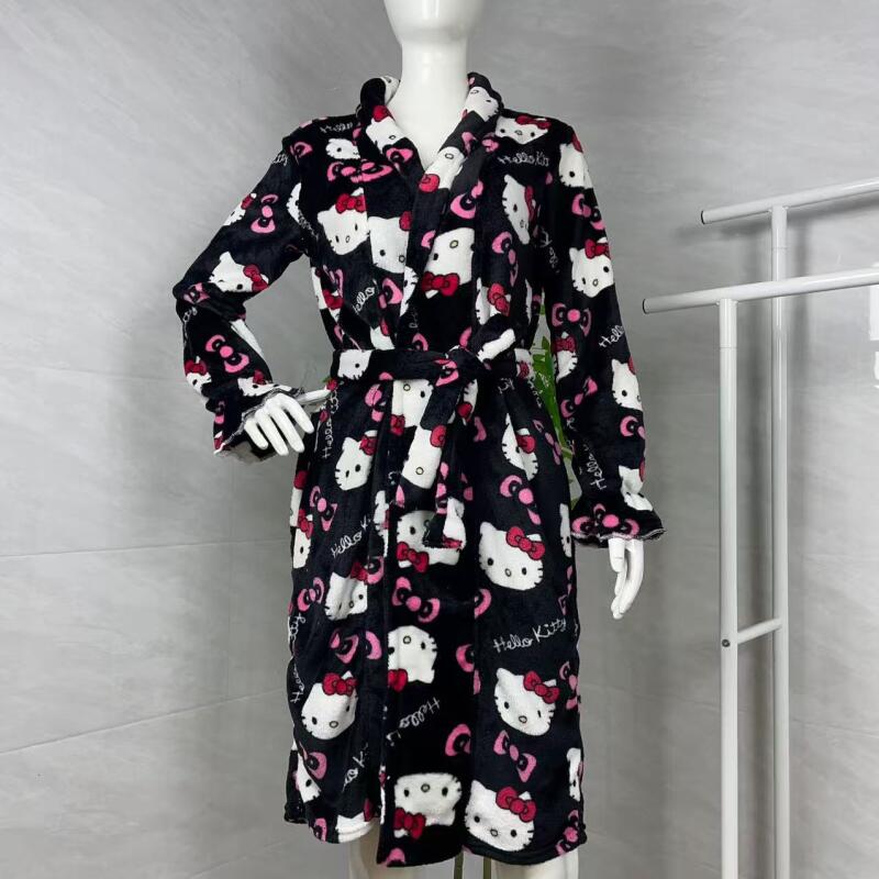Winter Clothes - Nightgown Hello Kitty New Autumn Winter