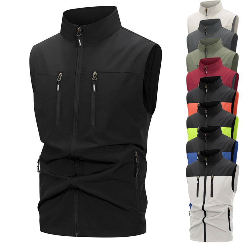 Winter Clothing Uae - Men's Lightweight Softshell Vest with Zipper
