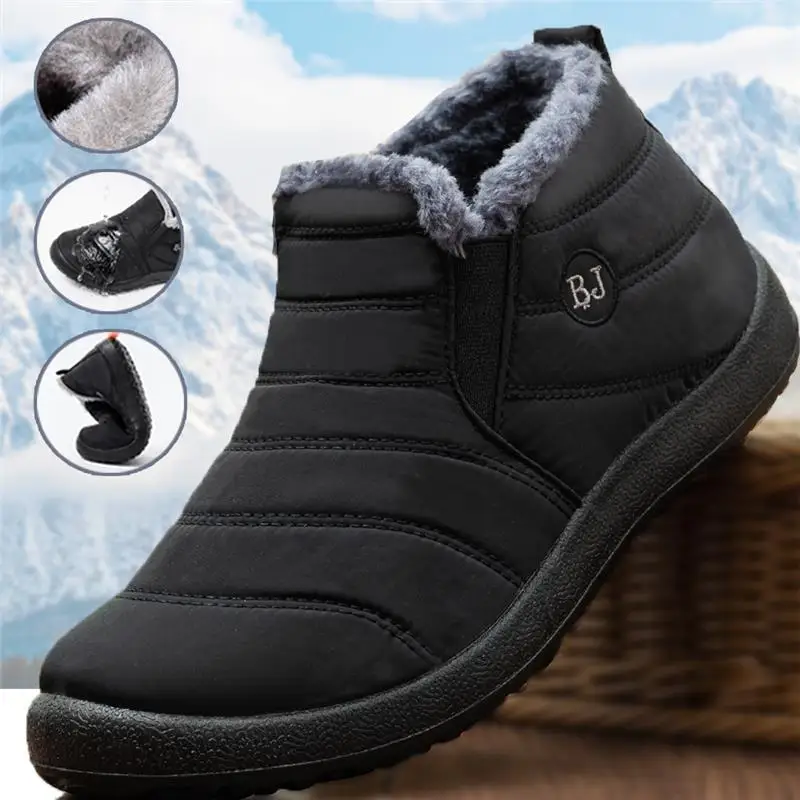 Winter Clothing Material - Fashion Men's Snow Boots Ankle High