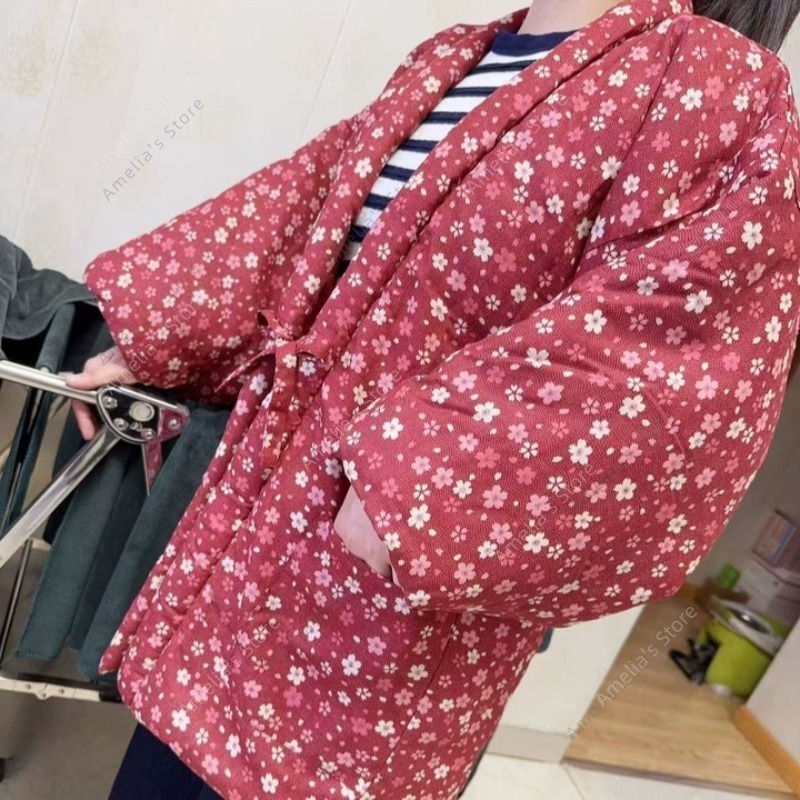 Traditional Winter Japanese Clothing - Hanten Jacket Traditional Japanese Clothing Autumn