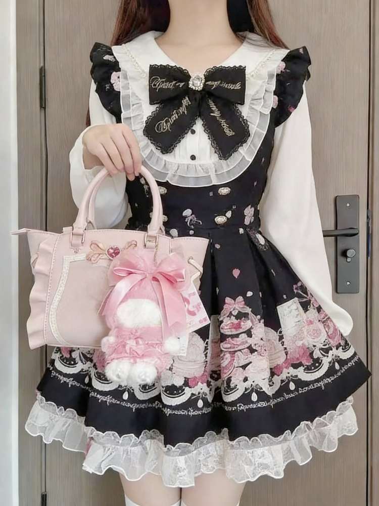 Winter Clothing Ladies - Japanese 2 Piece Dress Sets Women