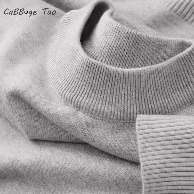 Winter Clothing Uae - Autumn New Men's Casual Mock Turtleneck