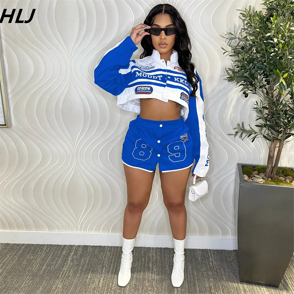 HLJ Letter Print Two Piece Out - Winter Clothing Women Sale ulasan dan harga
