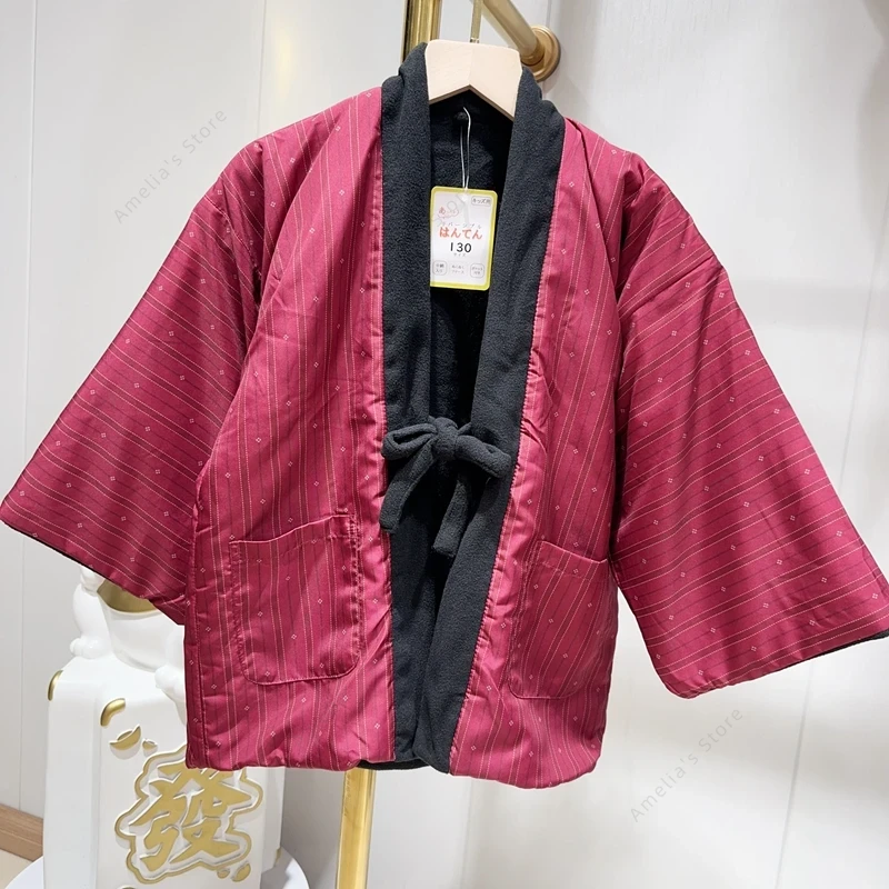 Winter Hanten Coat for Kids Ja - Traditional Winter Japanese Clothing ulasan dan harga