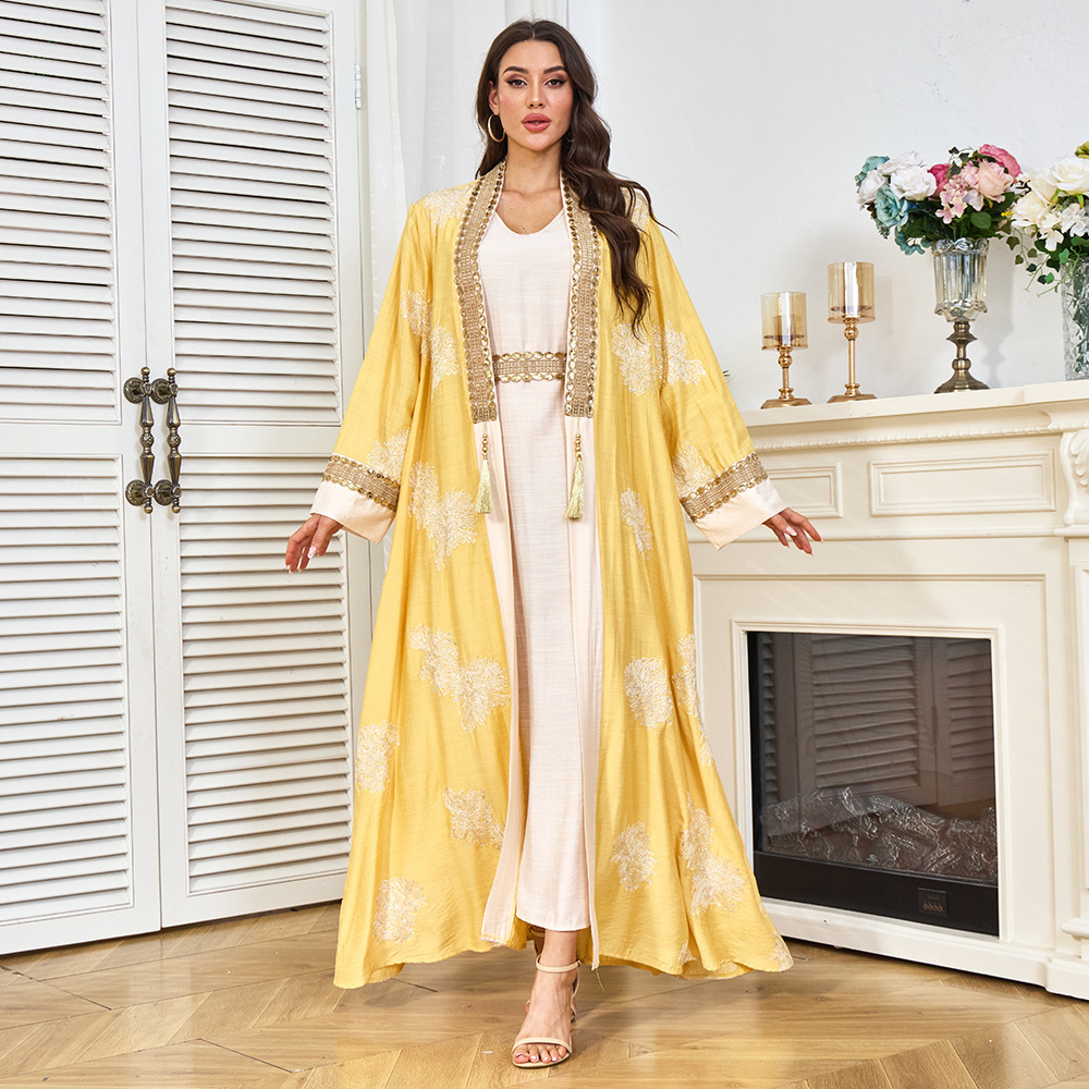 Mt480 New Ethnic Style Women's - Yellow Winter Clothing ulasan dan harga