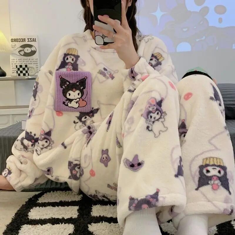 Women's Pajamas Hello Kitty Au - Winter Clothes ulasan dan harga