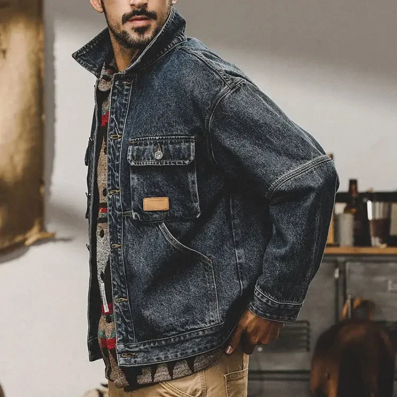 Winter 2025 Loose Cowboy Coat  - Winter Clothing Uae ulasan dan harga