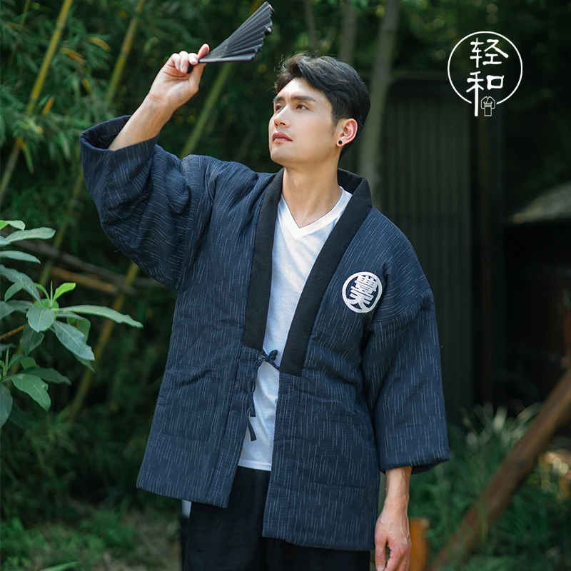 Kimono Winter Haori Men Japane - Traditional Winter Japanese Clothing ulasan dan harga