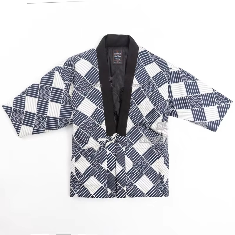 2025 Hanten Jacket Men Padded  - Traditional Winter Japanese Clothing ulasan dan harga