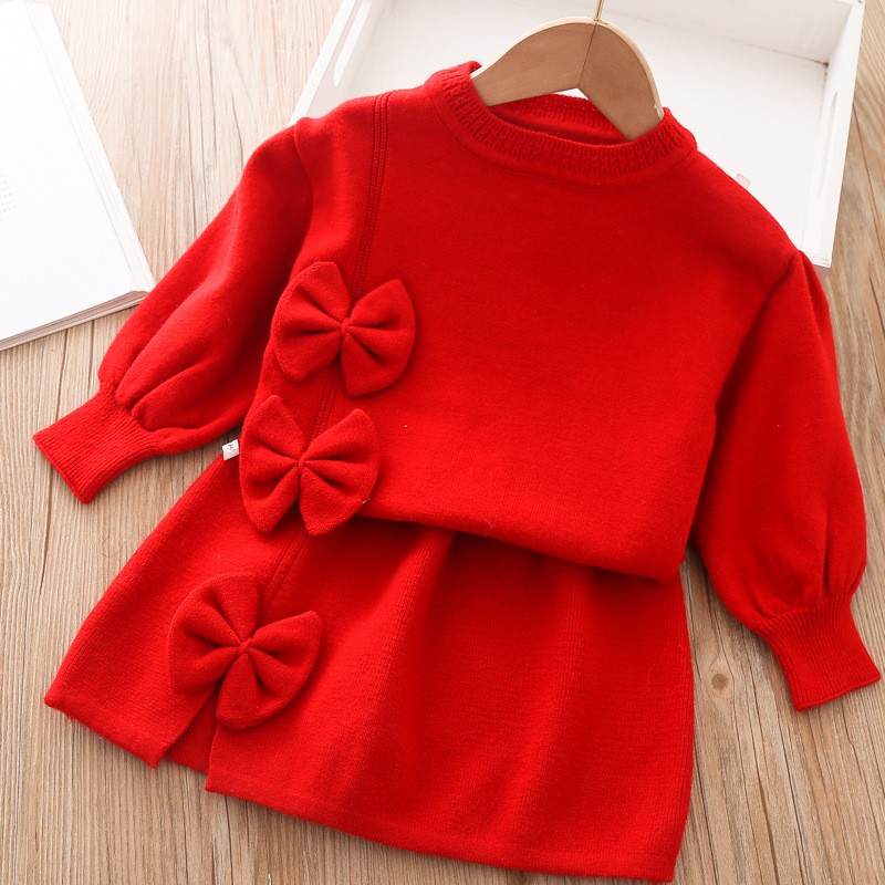 Girls Clothing Set 2-piece Lon - Winter Clothing That Starts With O ulasan dan harga