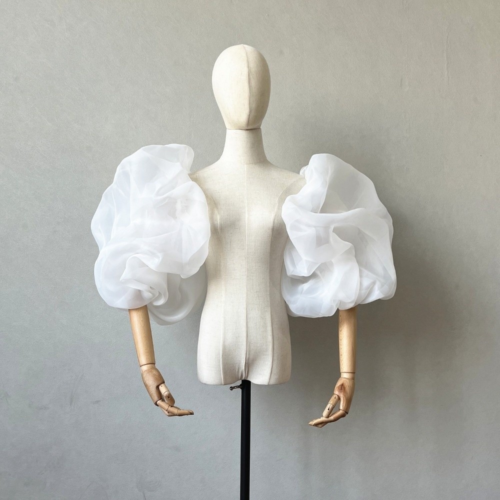 Stylish Puffy Bridal Sleeves O - Winter Clothing Ladies ulasan dan harga
