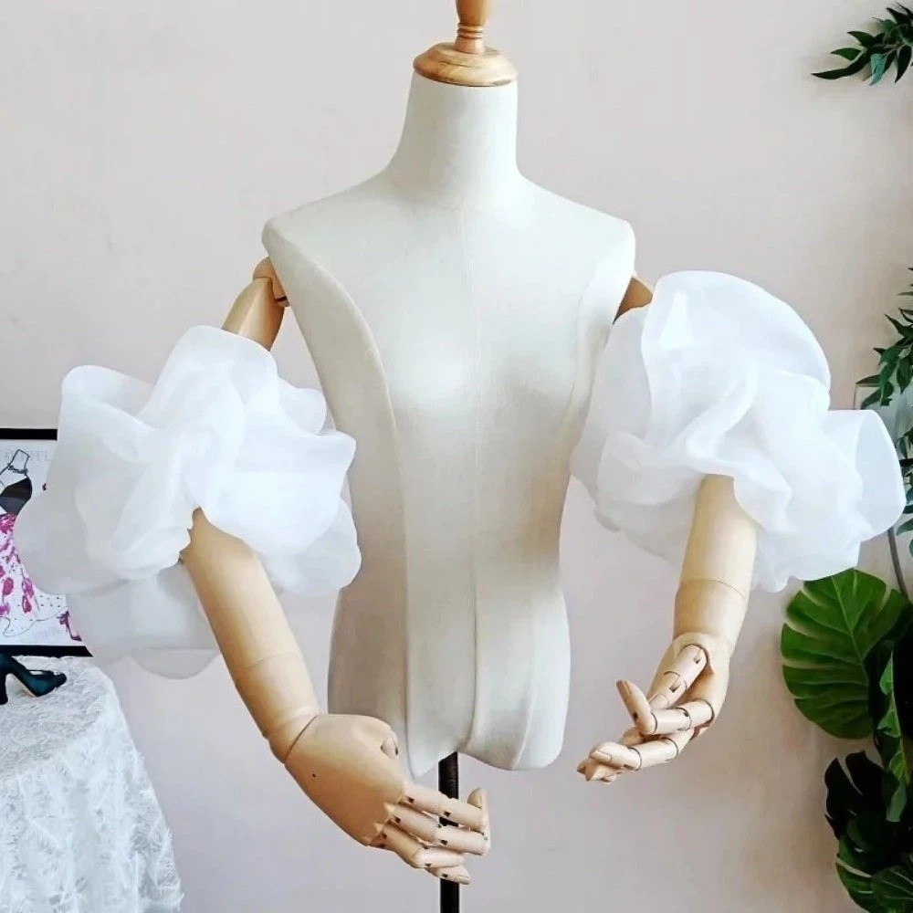 Stylish Puffy Bridal Sleeves O - Winter Clothing Ladies ulasan dan harga