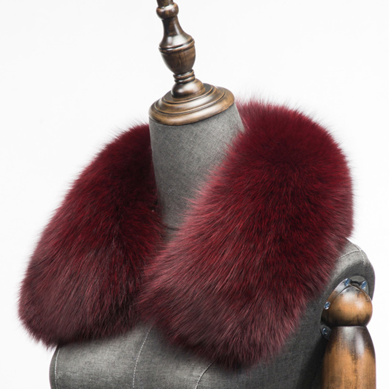 Winter Natural Fox Fur Scarf S - Winter Clothing Uae ulasan dan harga