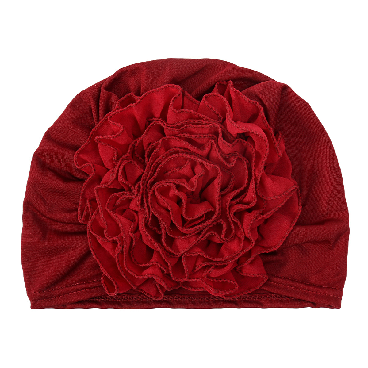 Solid Color Flower Decorated W - Winter Clothing Accessories ulasan dan harga