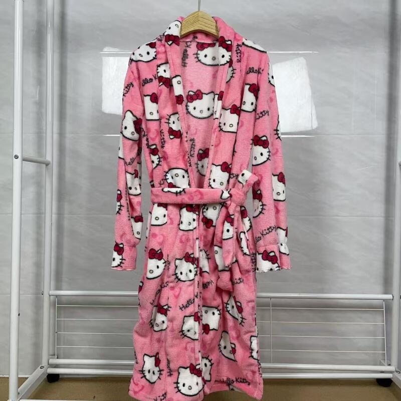 Nightgown Hello Kitty New Autu - Winter Clothes ulasan dan harga