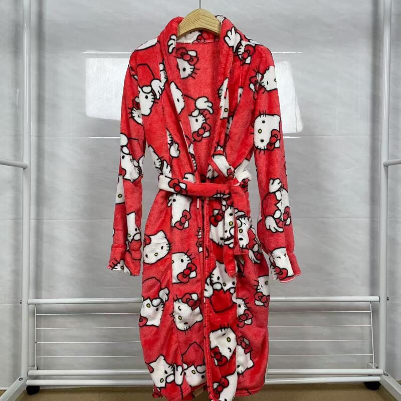 Nightgown Hello Kitty New Autu - Winter Clothes ulasan dan harga