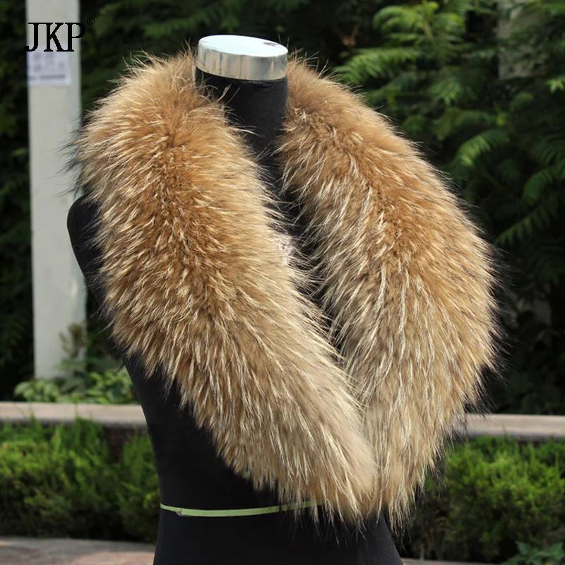 Natural Fur Collar Real raccoo - Winter Clothing Items ulasan dan harga