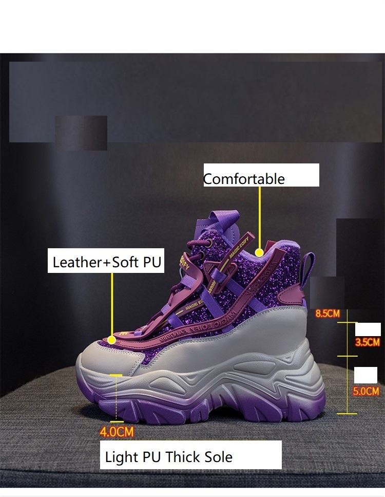 2025 Women's Hidden Wedge Snea - Winter Clothing Material ulasan dan harga