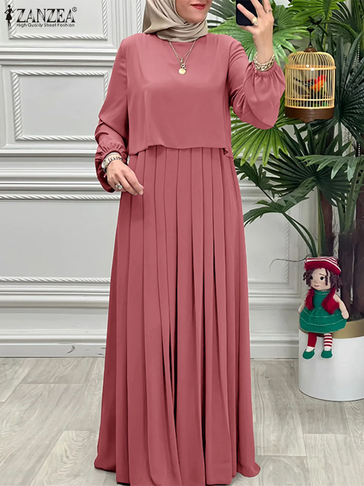 Women Spring Patchwork Dresses - Winter Clothing Trends 2026 ulasan dan harga