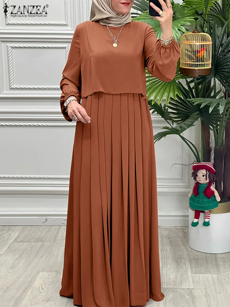 Women Spring Patchwork Dresses - Winter Clothing Trends 2026 ulasan dan harga