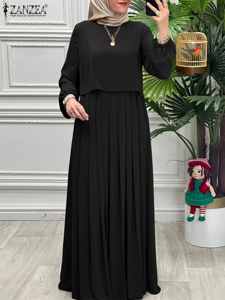 Women Spring Patchwork Dresses - Winter Clothing Trends 2026 ulasan dan harga