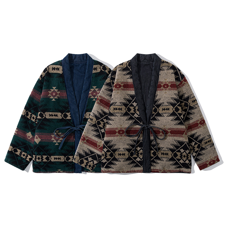Fashion Vintage Reversible Coa - Traditional Winter Japanese Clothing ulasan dan harga