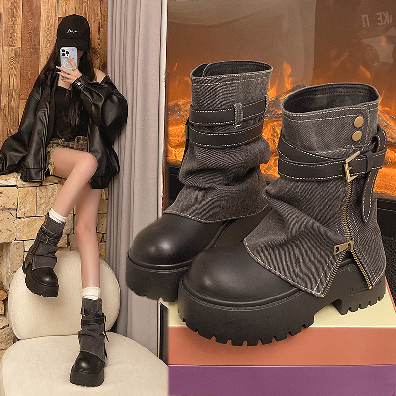 Ankle Boots for Women Cowboy F - Winter Clothing Ladies ulasan dan harga