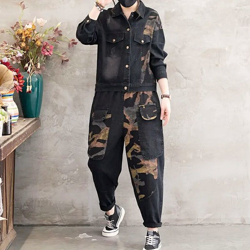 2025 Autumn Denim jacket Suits - Winter Clothing Women Sale ulasan dan harga