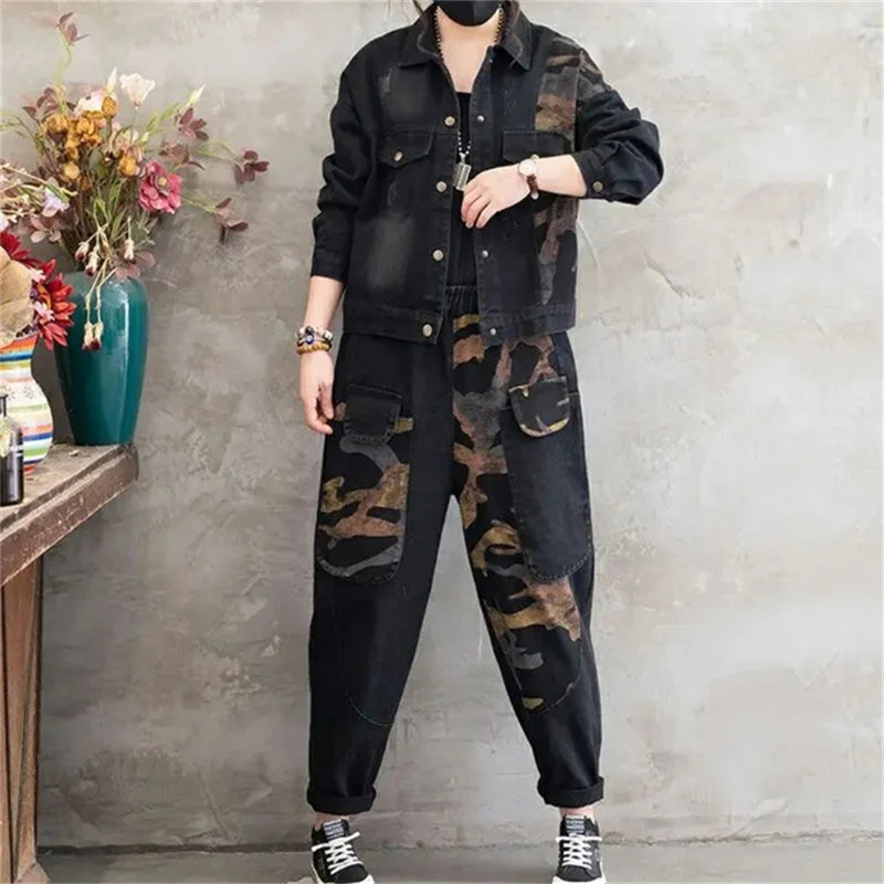 2025 Autumn Denim jacket Suits - Winter Clothing Women Sale ulasan dan harga