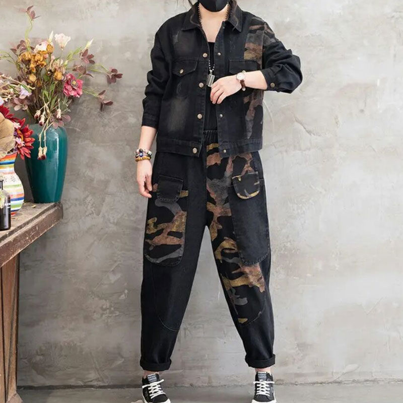 2025 Autumn Denim jacket Suits - Winter Clothing Women Sale ulasan dan harga