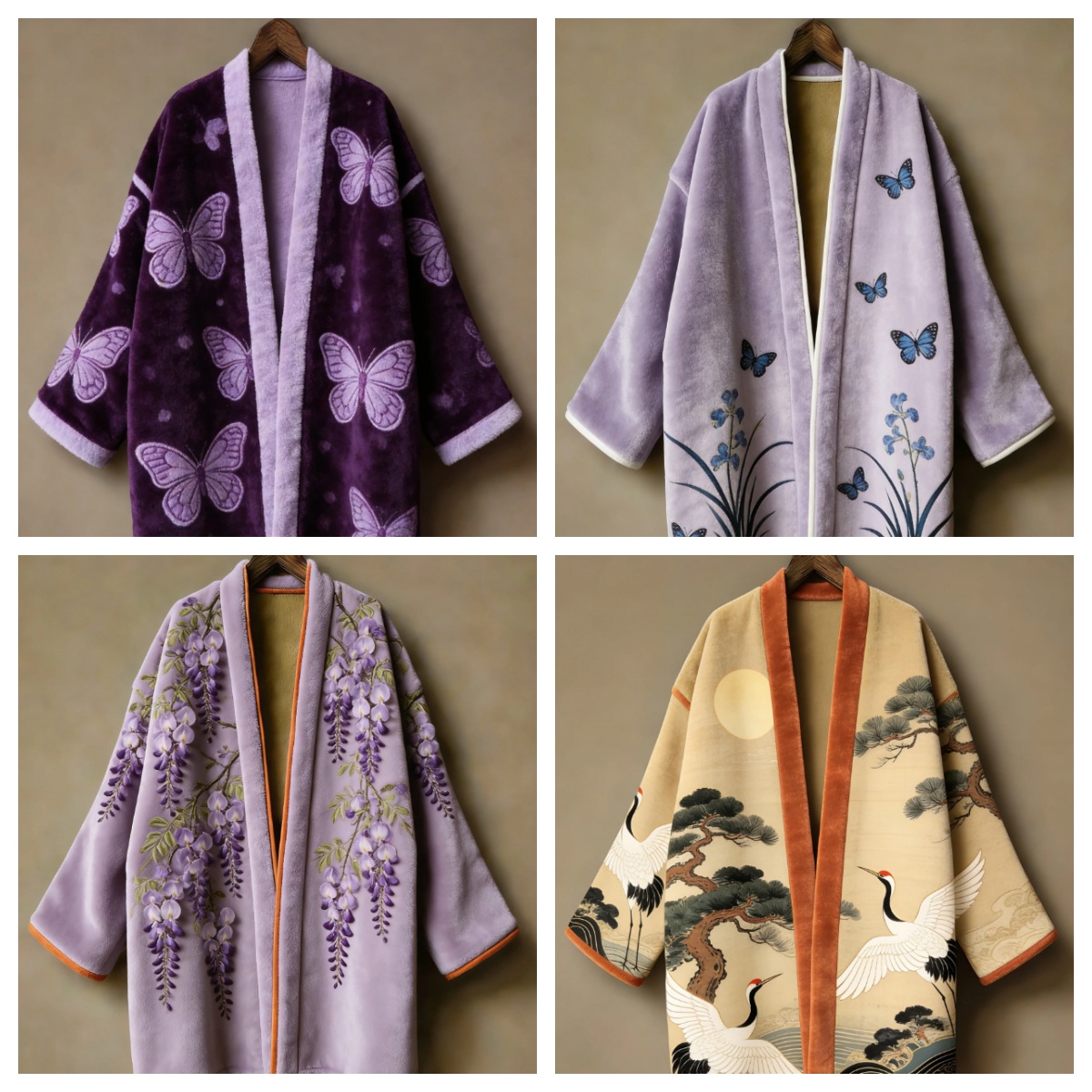Japanese Kimono Haori Yukata S - Traditional Winter Japanese Clothing ulasan dan harga