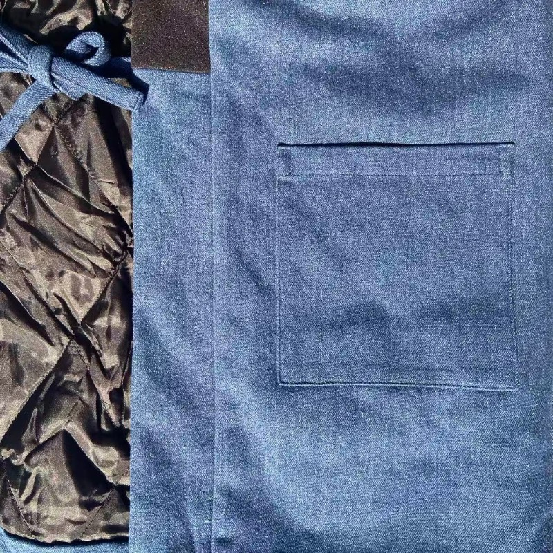 Men Women Denim Hanten Jacket  - Traditional Winter Japanese Clothing ulasan dan harga
