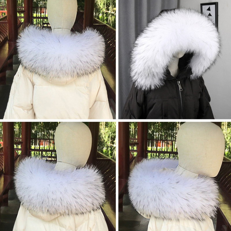 100% Real Fur Collar Coat Wint - Winter Clothing Accessories ulasan dan harga