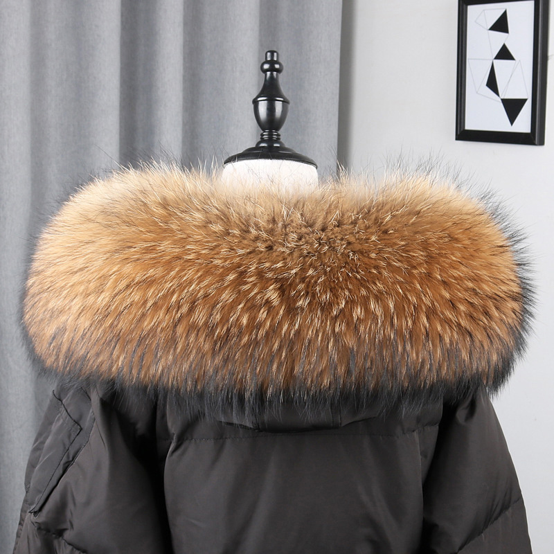 100% Real Fur Collar Coat Wint - Winter Clothing Accessories ulasan dan harga