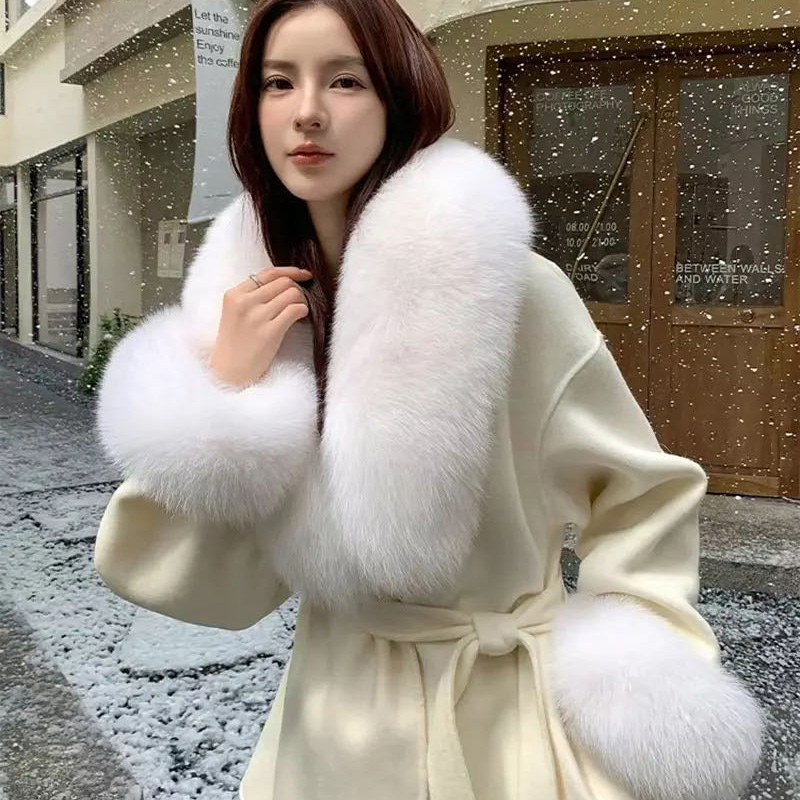 2025 Real Fox Fur Collar Winte - Winter Clothing Clearance Sale ulasan dan harga