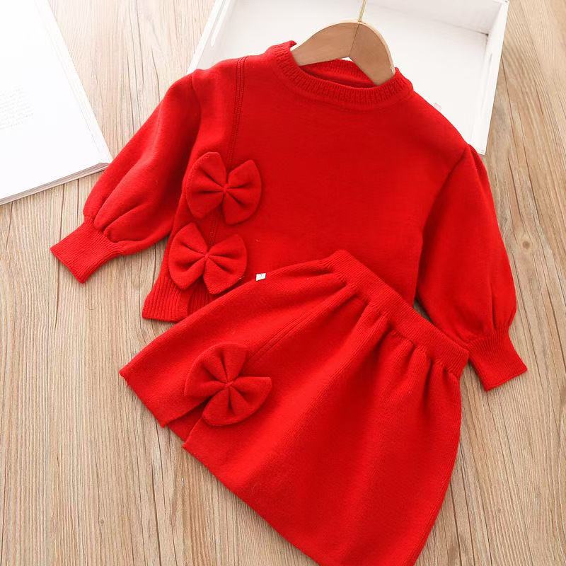 Girls Clothing Set 2-piece Lon - Winter Clothing That Starts With O ulasan dan harga