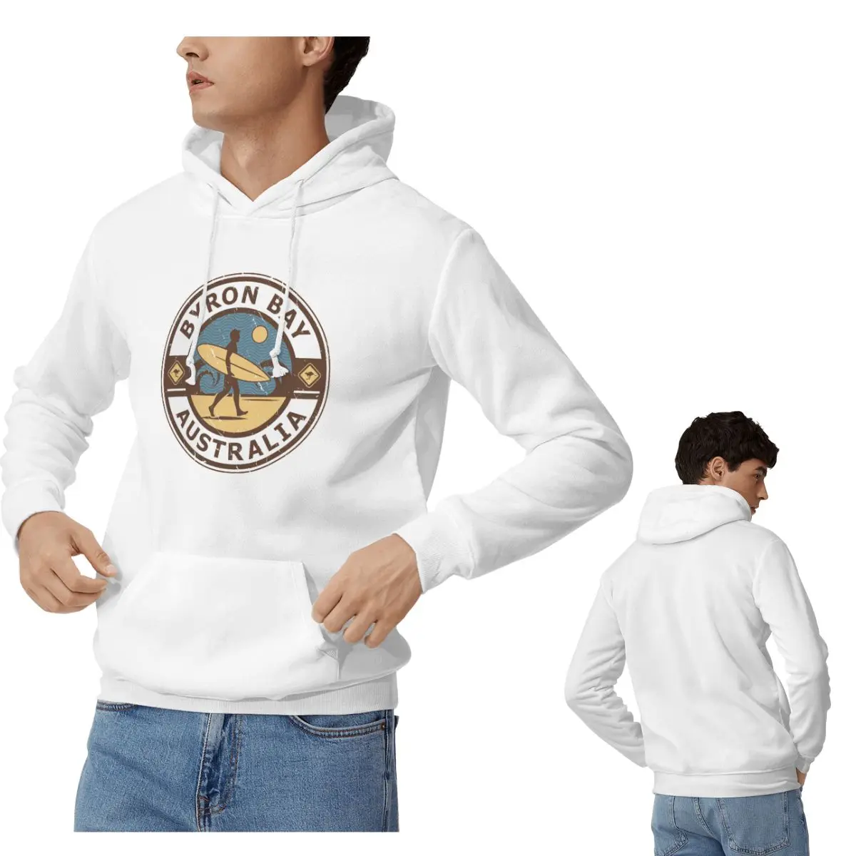 Byron Bay, Australia Hoodies M - Winter Clothing Women Australia ulasan dan harga