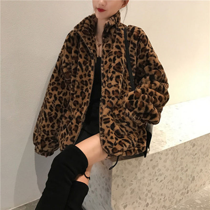 Winter Leopard Print Jacket Wo - Winter Clothing Trends 2026 ulasan dan harga