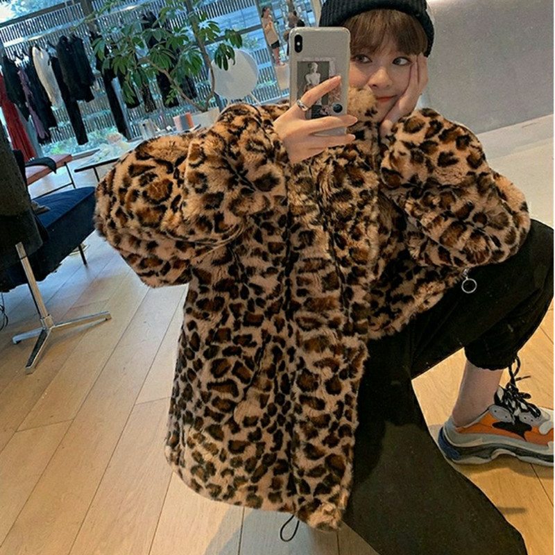 Winter Leopard Print Jacket Wo - Winter Clothing Trends 2026 ulasan dan harga