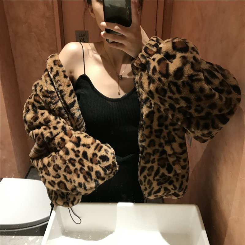 Winter Leopard Print Jacket Wo - Winter Clothing Trends 2026 ulasan dan harga