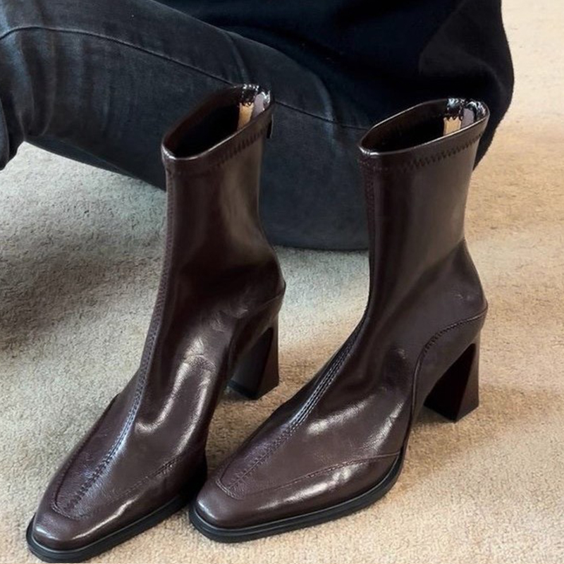 High Heels Women’s Ankle Boots - Winter Clothing Ladies ulasan dan harga