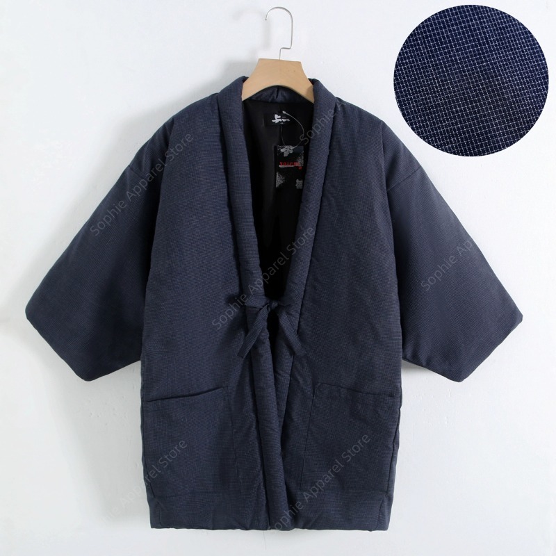 Winter Hanten Men Jacket Japan - Traditional Winter Japanese Clothing ulasan dan harga