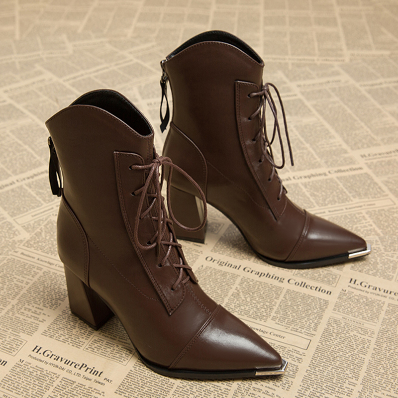 Women's Ankle Boots Fashion Po - Winter Clothing Ladies ulasan dan harga