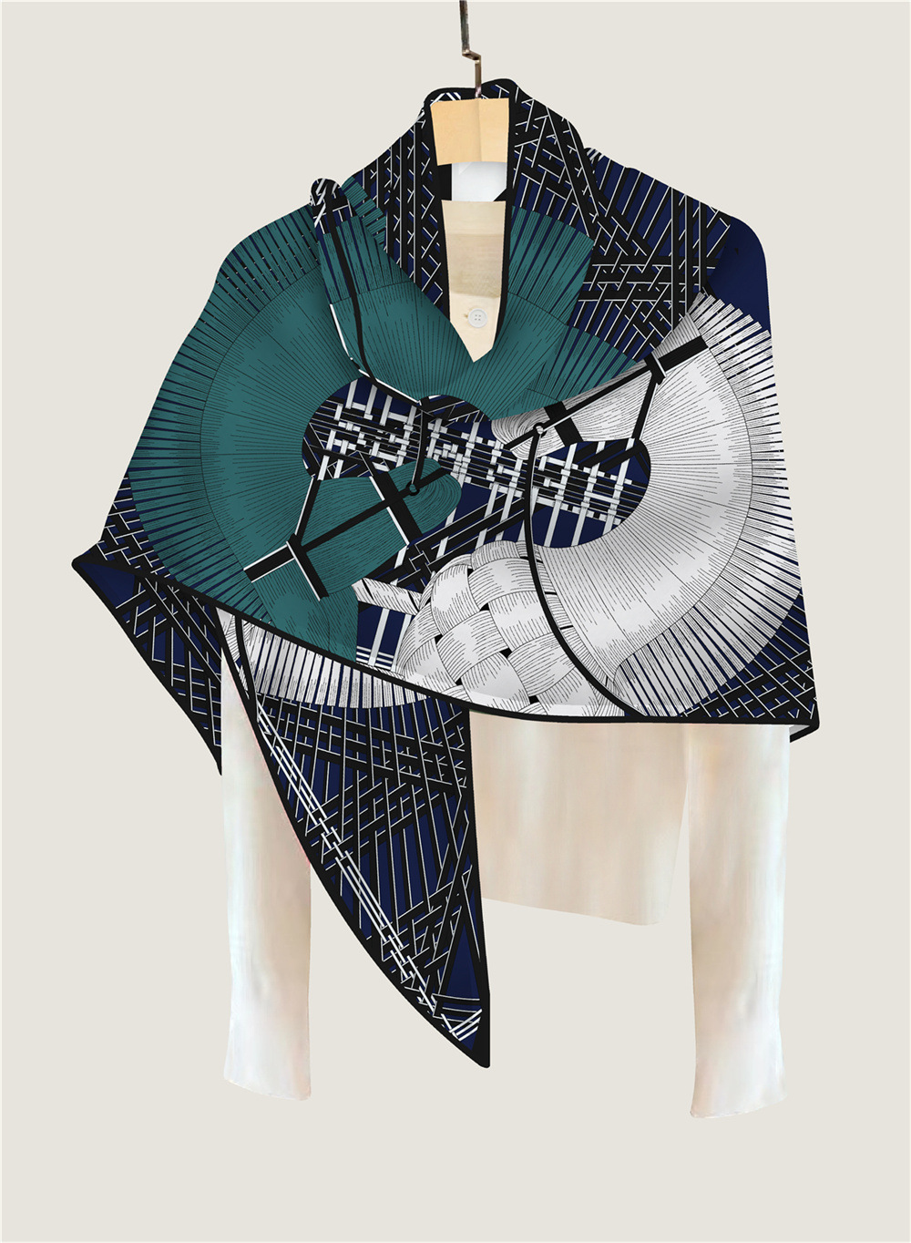 Triangle Shawls Winter Warm Sc - Winter Clothing Accessories ulasan dan harga